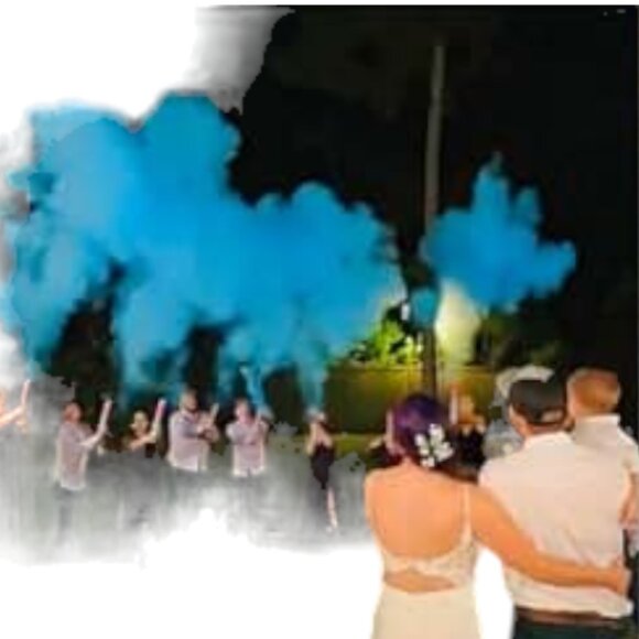 Tulip Color Blasters Gender Reveal Blue Its a Boy Set - Picture 5 of 7